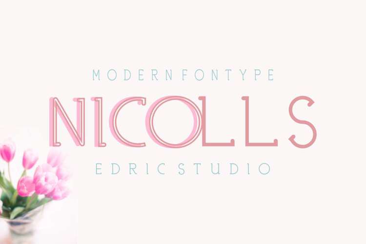 NICOLLS Font