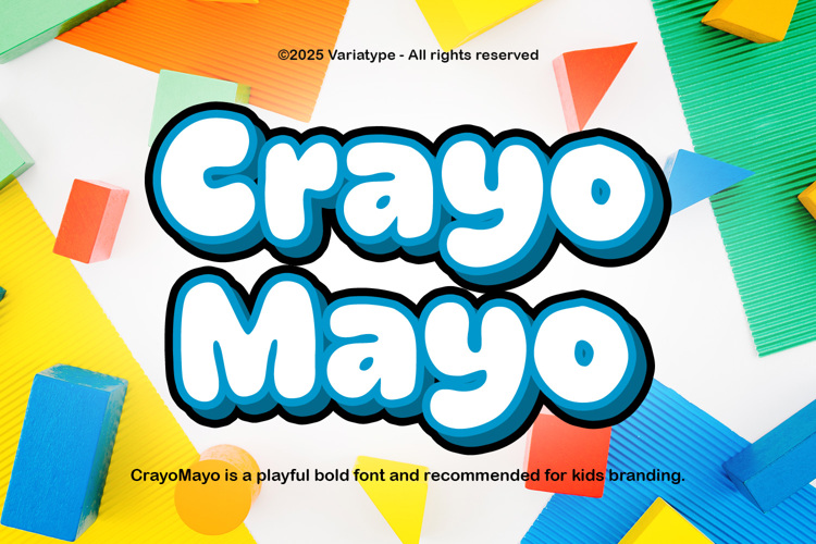 Preview of CrayoMayo Font