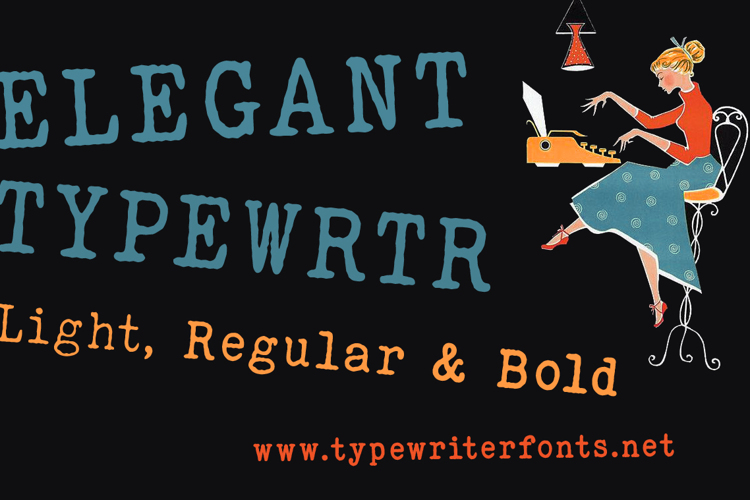 ELEGANT TYPEWRITER Font