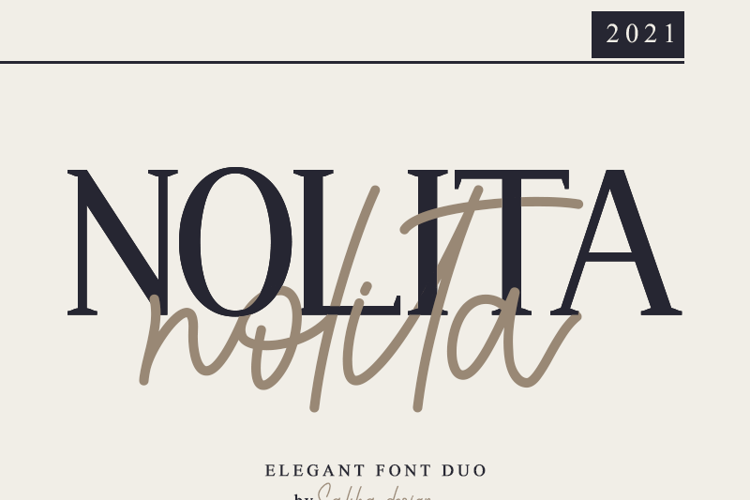 Nolita Serif Font