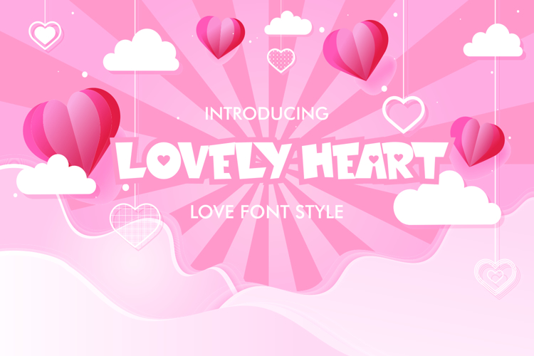 LOVELY HEART Font