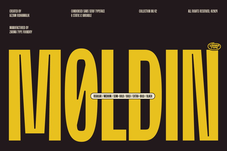 Moldin Font