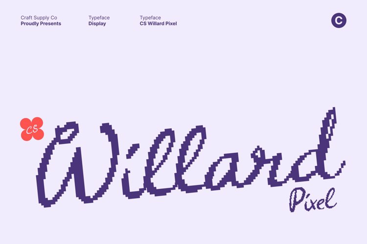 Preview of CS Willard Pixel Font