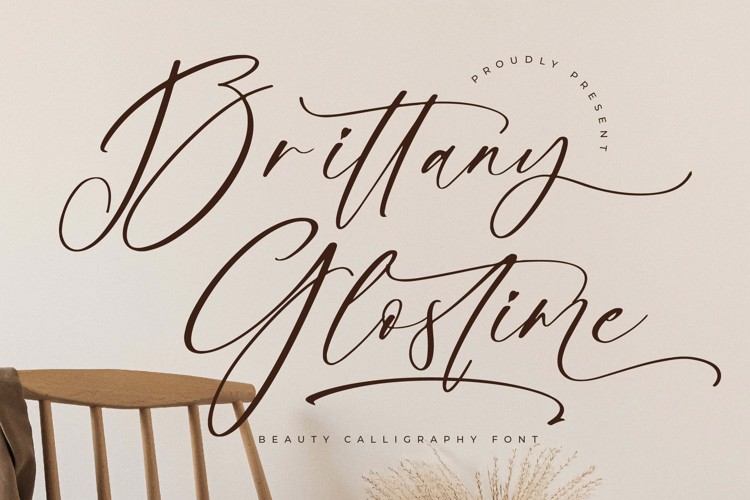 Brittany Glostime Font