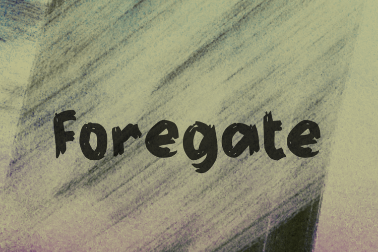 f Foregate Font