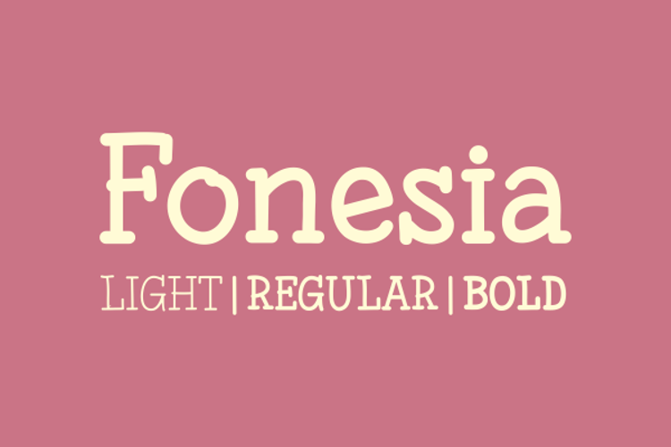 Fonesia Font
