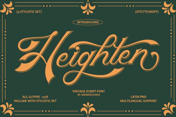 Heighten Font