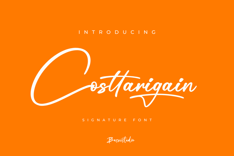 Costtarigain Font