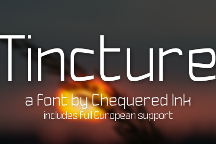 Tincture Font