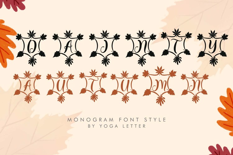 Preview of Dainty Autumn Font