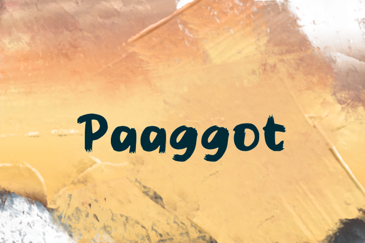 Paaggot Font