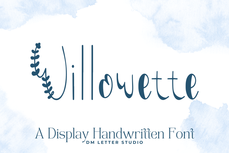 Preview of Willowette Font