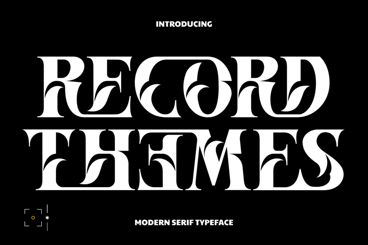 Preview of Record Themes Font