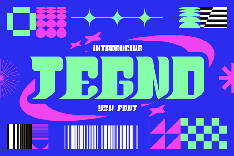 Preview of Tegno Font