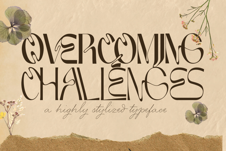 OVERCOMING CHALLENGES Font