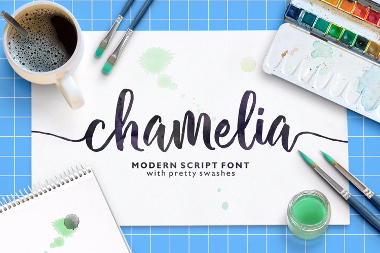 Chamelia Script Font