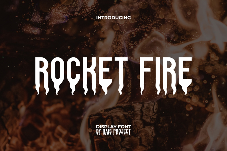 Preview of Rocket Fire Font