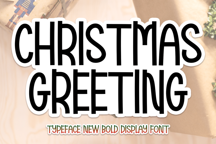 Christmas Greeting Font