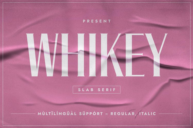 Preview of WHIKEY Font