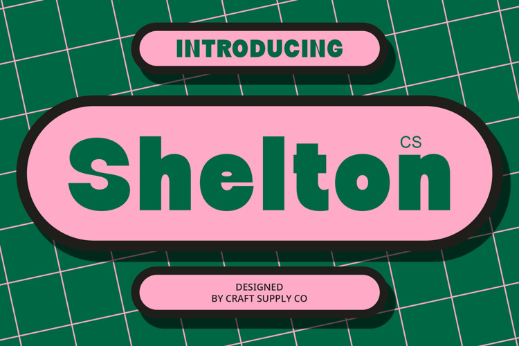 CS Shelton Font