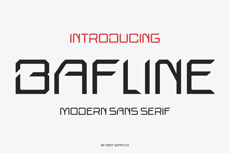 Bafline Font