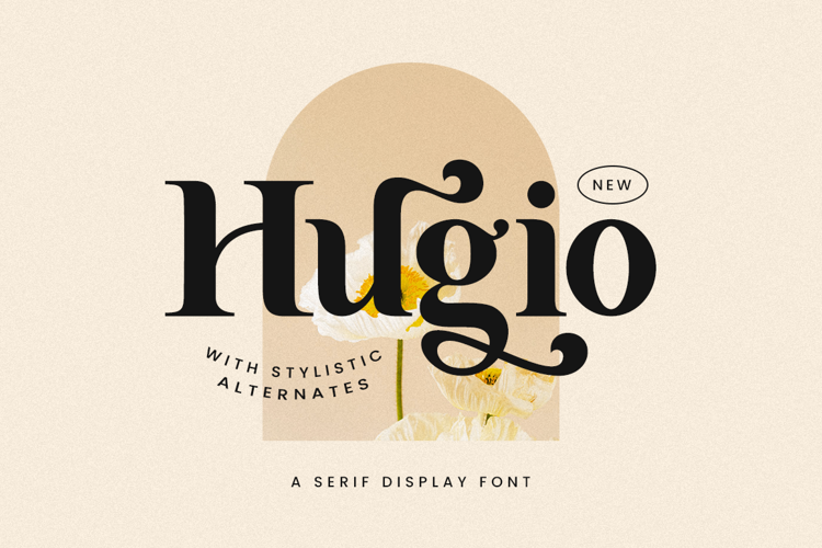 Preview of Hugio Font