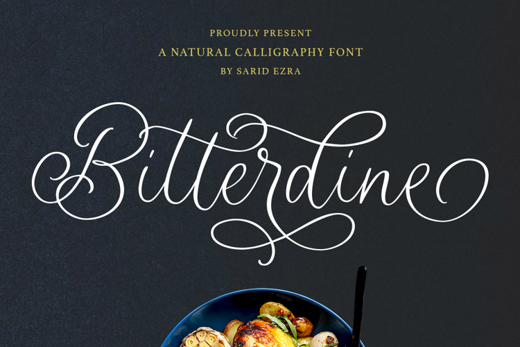 Bitterdine Font