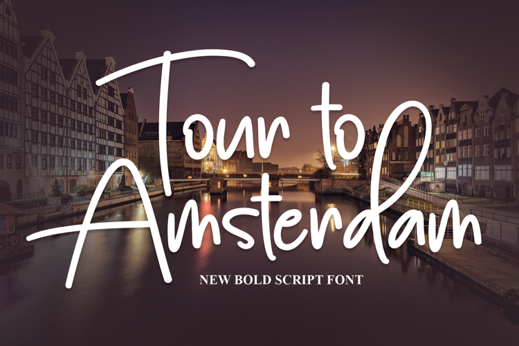 Tour To Amsterdam Font