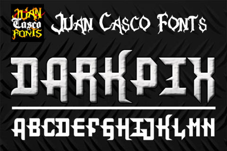 DarkPix Font