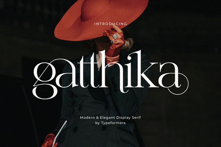 Preview of Gatthika Font
