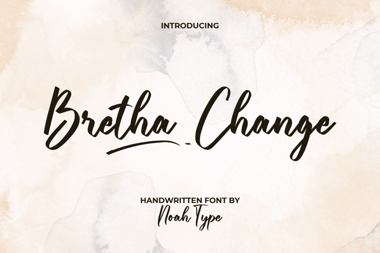 Bretha Change Font