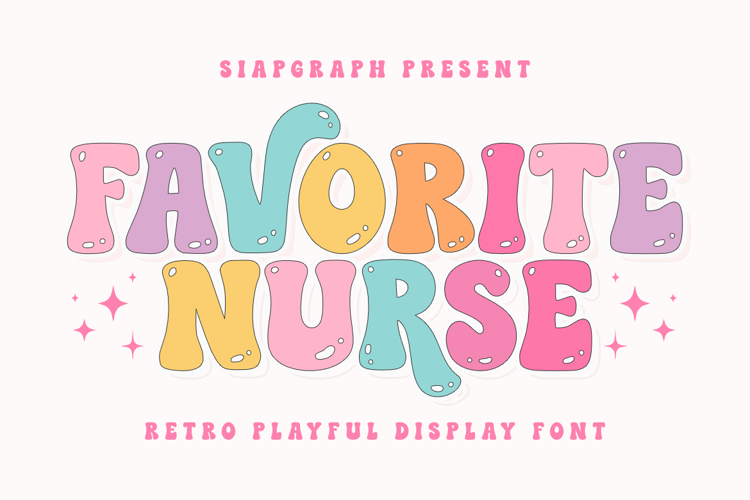 Preview of Favorite Nurse Font