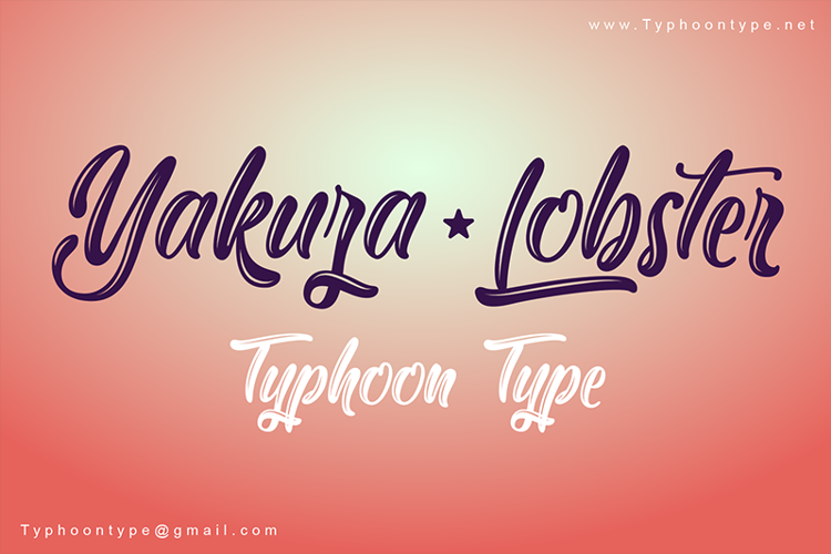 Yakuza Lobster Font