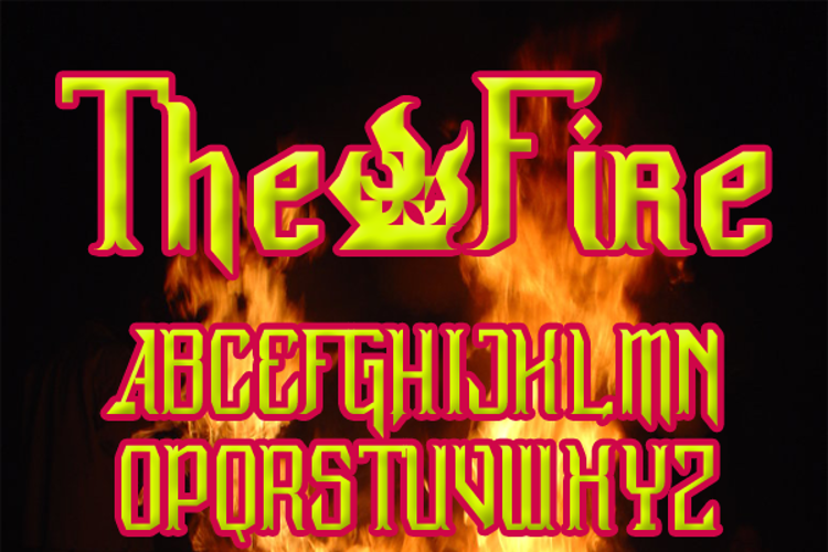 The·Fire Font