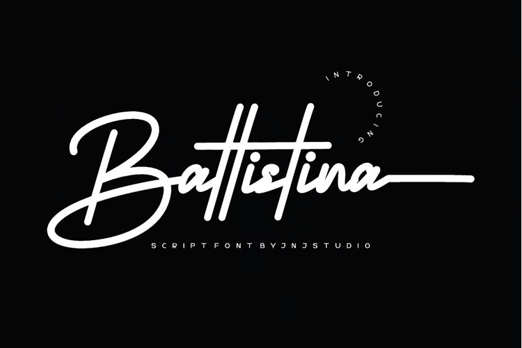 Preview of Battistina Font