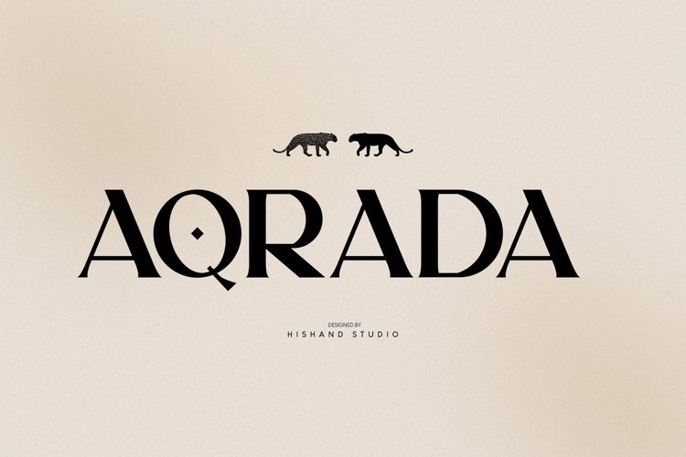 AQRADA Font