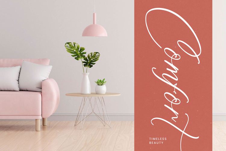 Preview of Mialora Sagitha VERSION Font