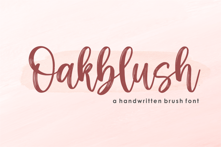 Oakblush Font