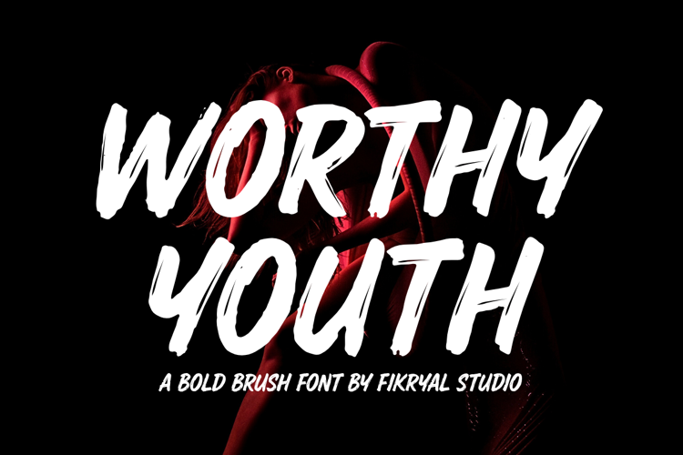 Preview of Worthy Youth Font