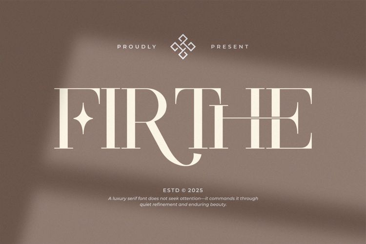 Preview of Firthe Font
