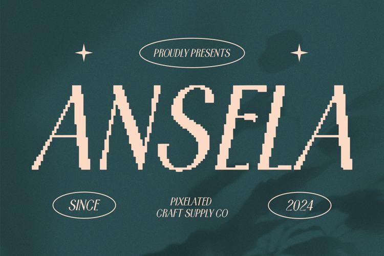 Ansela Pixel Font