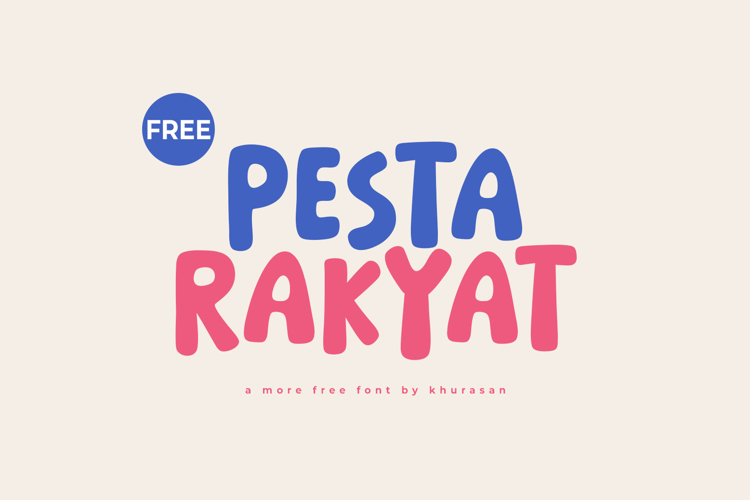 Pesta Rakyat Font