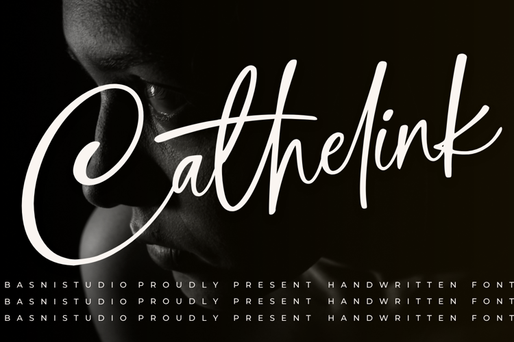 Preview of Cathelink Font