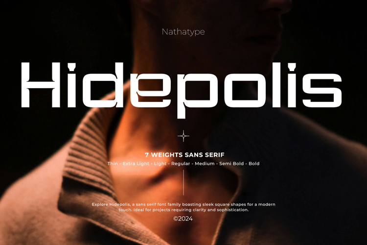 Preview of Hidepolis Font