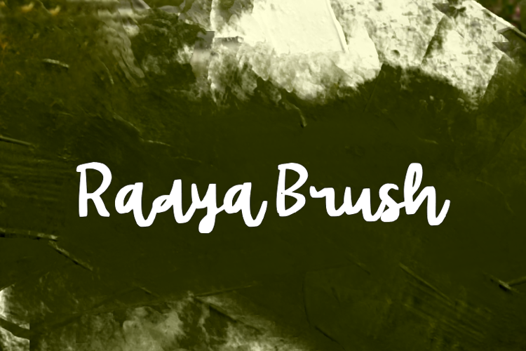 Radya Brush Font