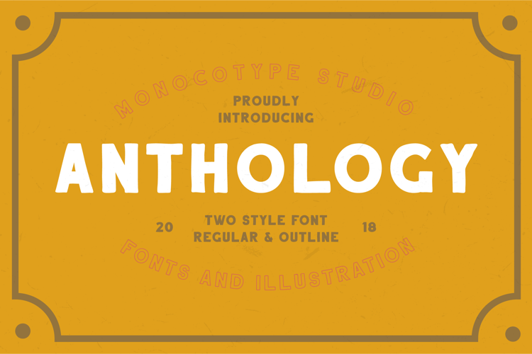 Anthology Font