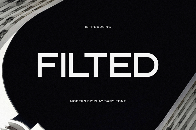 Preview of Filted Font