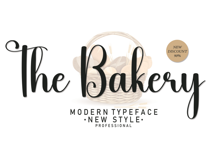 The Bakery Font