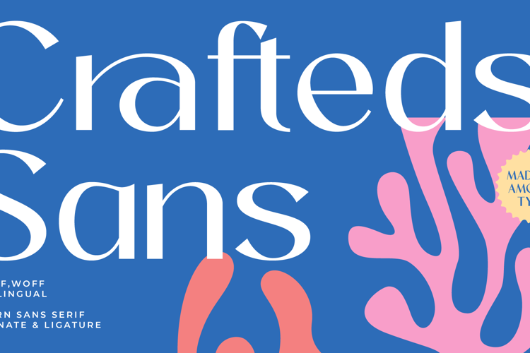 Preview of Crafteds Font