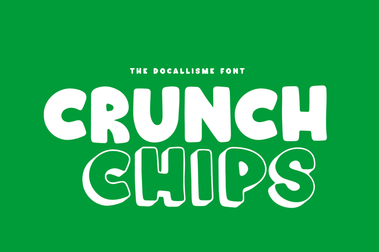 Crunch Chips Font